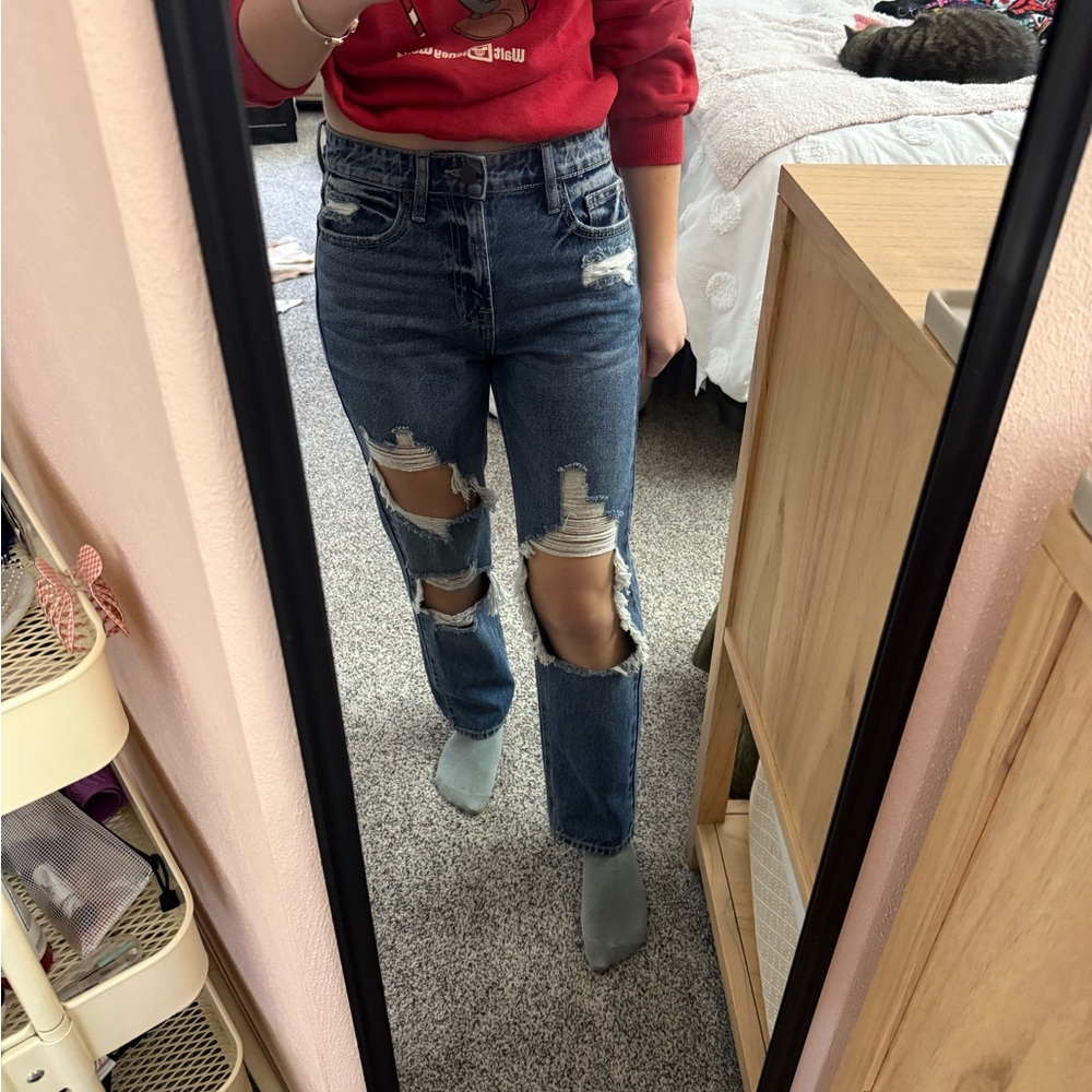 Hidden High Waisted Jeans